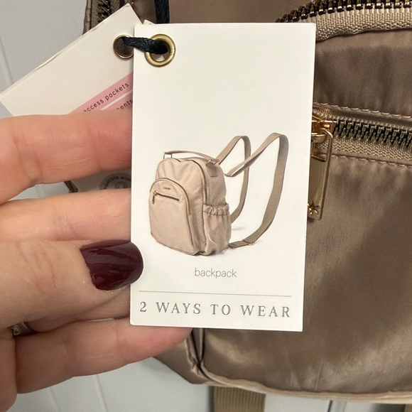 Kedzie Taupe Backpack - Picture 3 of 14